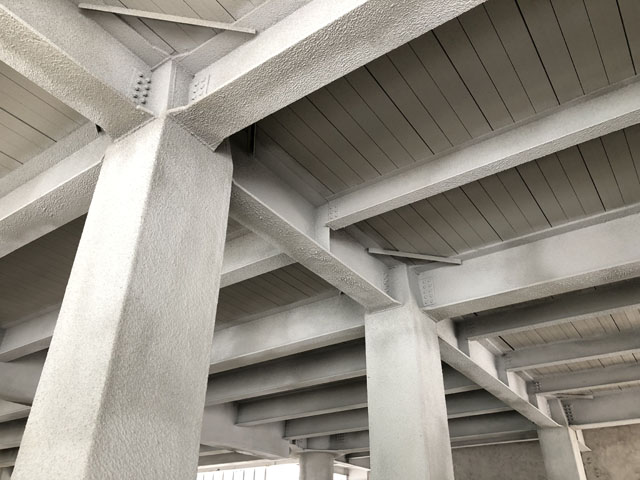 福韵声学钢结构梁隔声包裹系统，适用于装配式钢结构建筑隔声